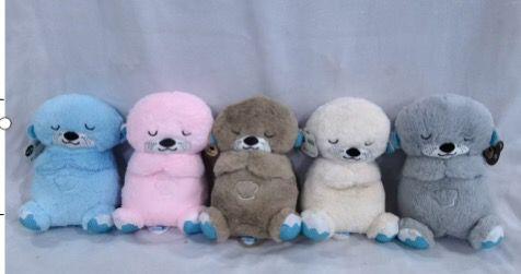 Otter, la nutria que respira – Peluche para dormir para bebés
