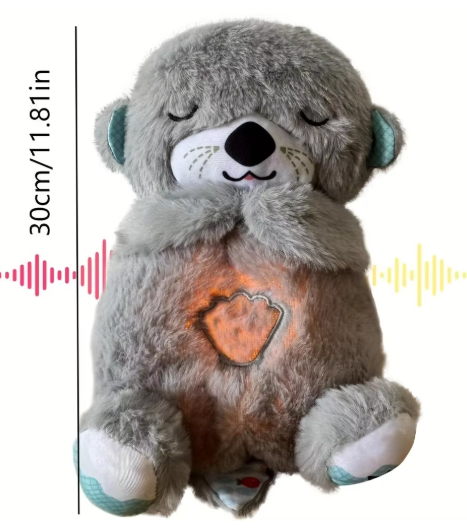Otter, la nutria que respira – Peluche para dormir para bebés